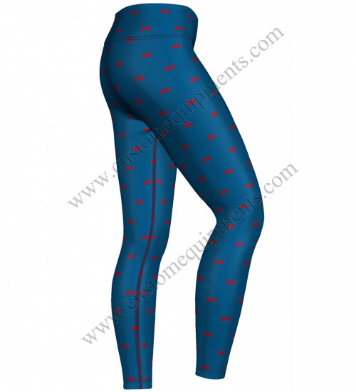 Blue Yoga Leggings